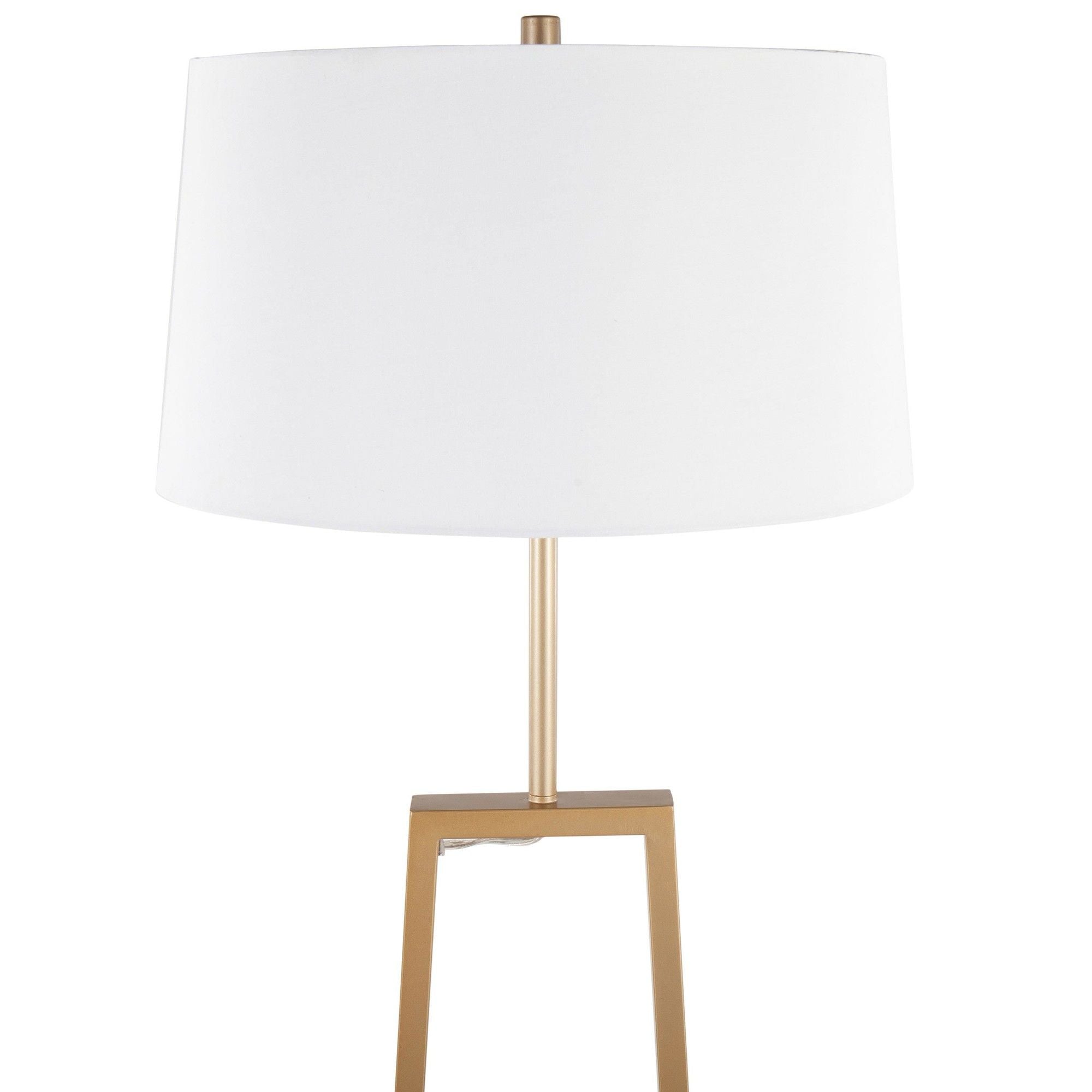 Cosmo - Shelf Contemporary / Glam Floor Lamp