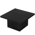 Modern Fluted Square Coffee Table