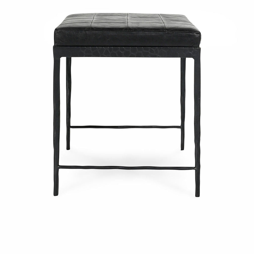 Malo - 28" Leather Bench