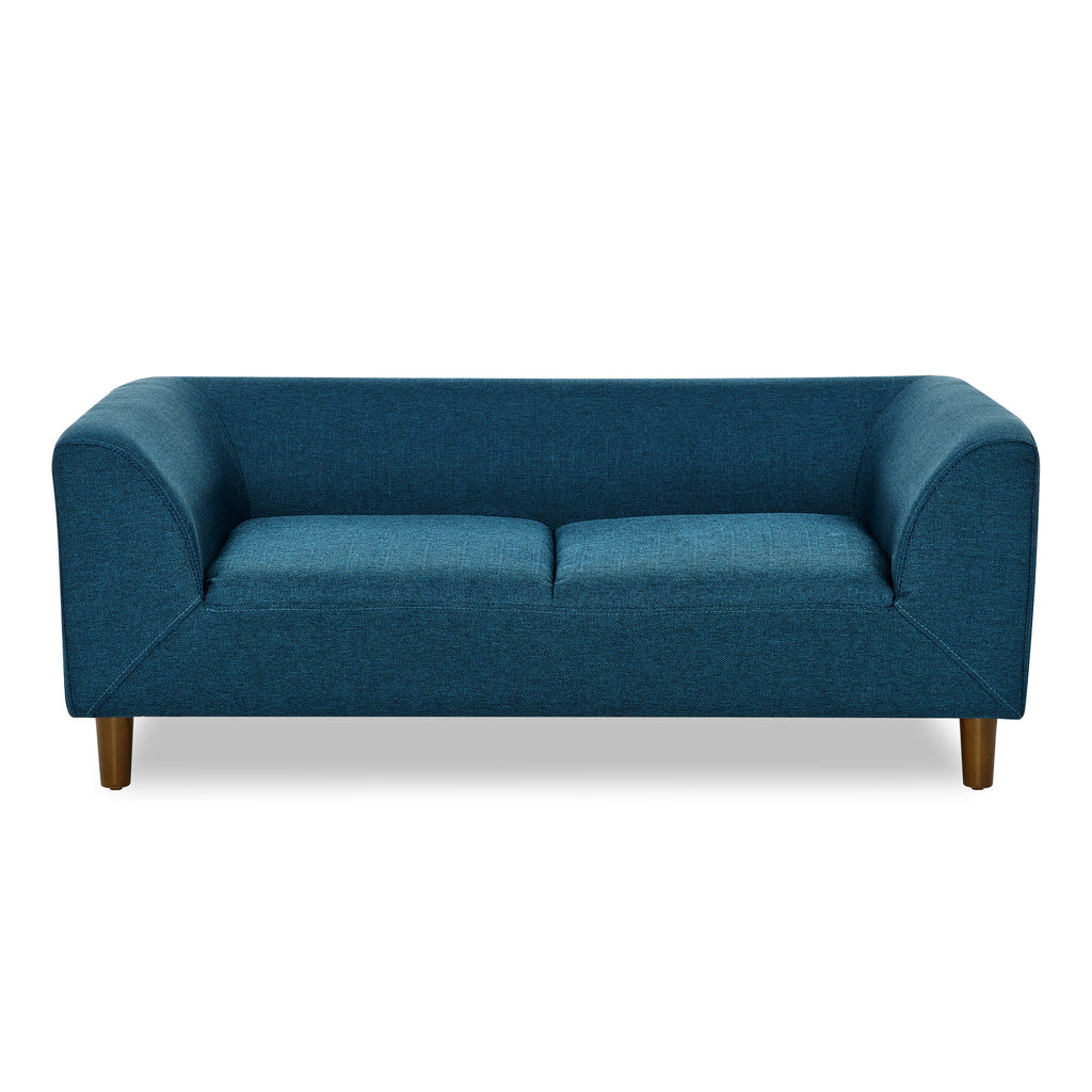 Modern Rectangular Pet Sofa With Backrest And Armrests For Small And Medium Dogs, Soft Cushion