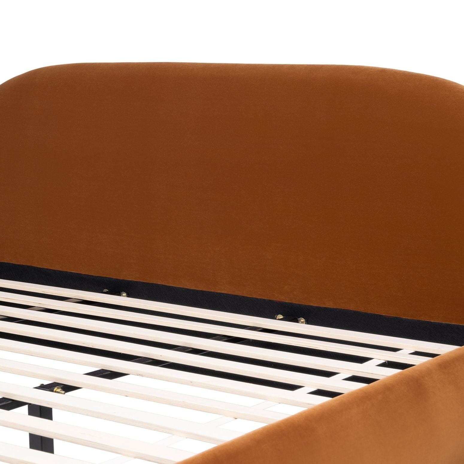 Archie Puffy Grounded - Upholstered Platform Bed
