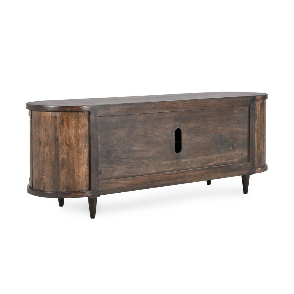 Teresa - 4 Door Buffet - Walnut / Natural Brown