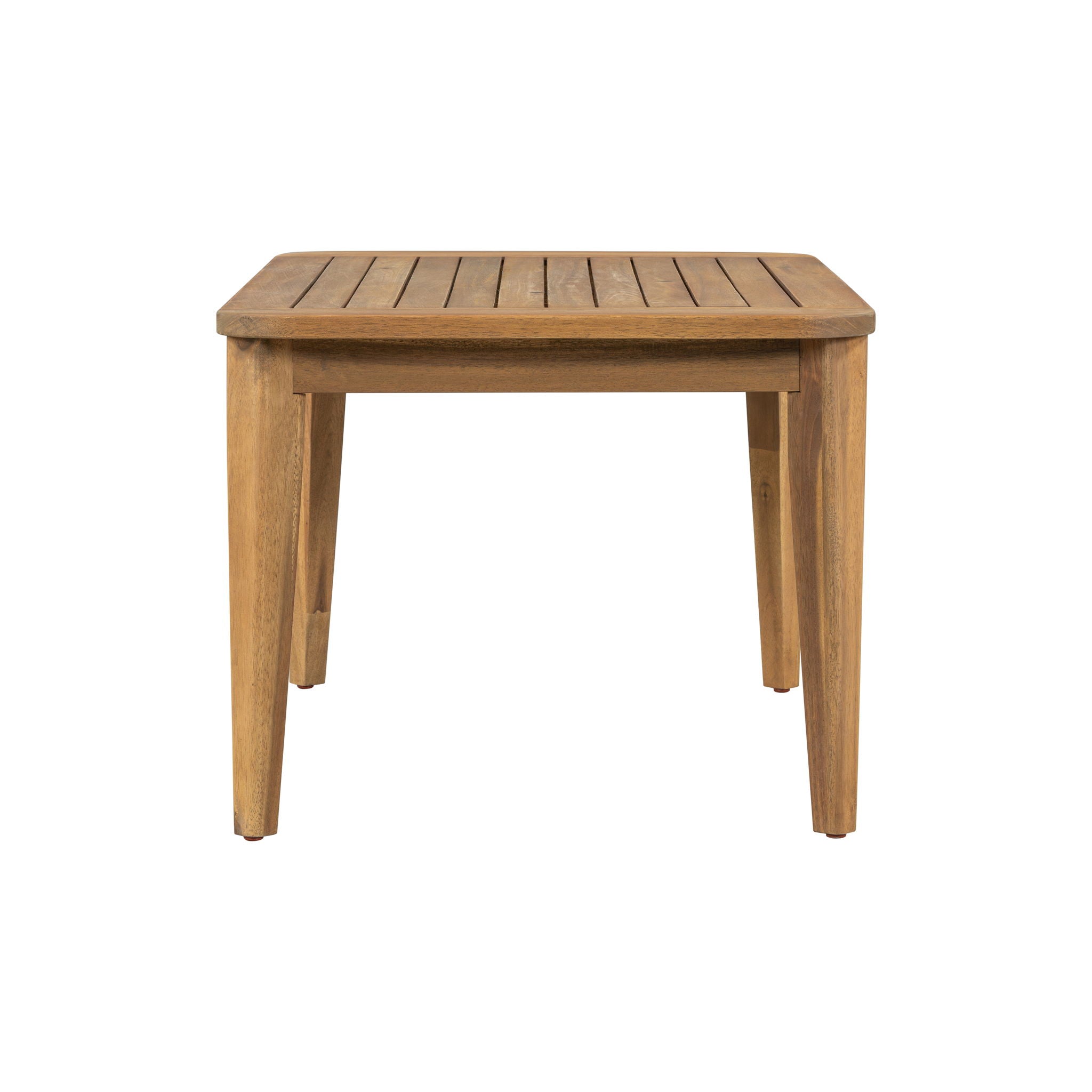 Westin - Outdoor Acacia Wood 4 Pieces Chat Set - Teak / Beige