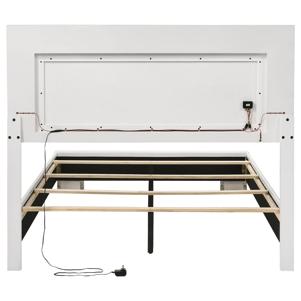 Felicity - LED Panel Bed With Built In Lighting