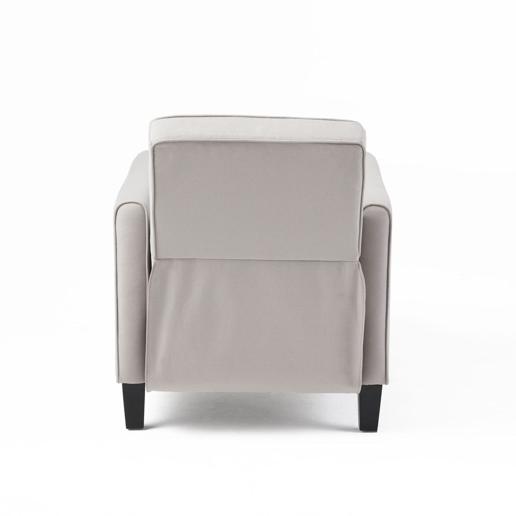 Upholstered Push Back Recliner Chair For Living Room