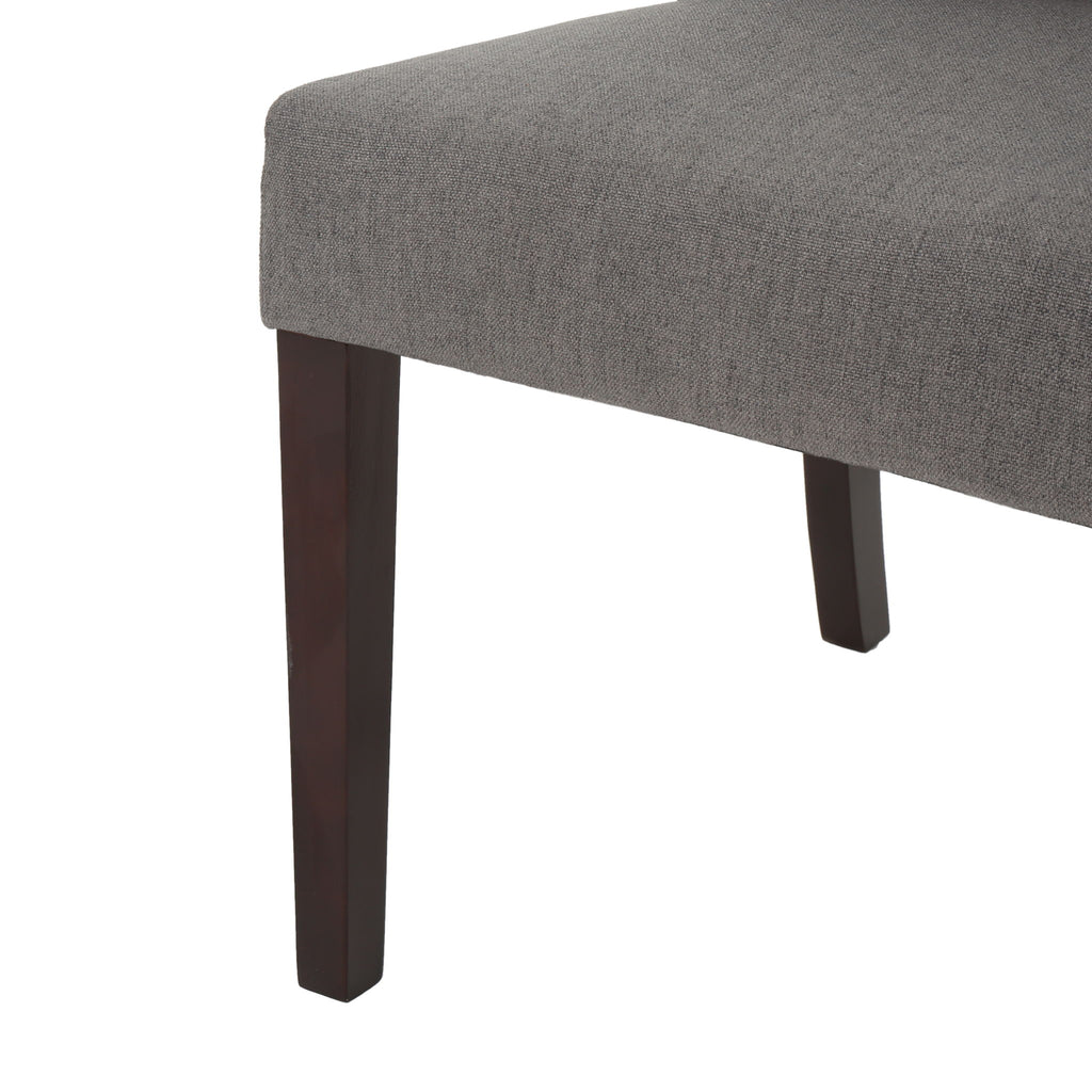 Sophisticated Tufted Dining Chair With High Back Design