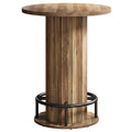 Pub Bistro Table - Rustic Brown