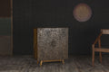 Calvary - Console Table - Gray Stone & Walnut