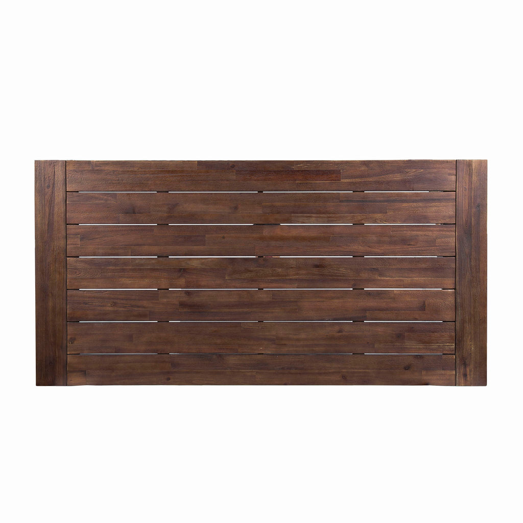 Outdoor Sandblast Finish Acacia Wood Dining Table