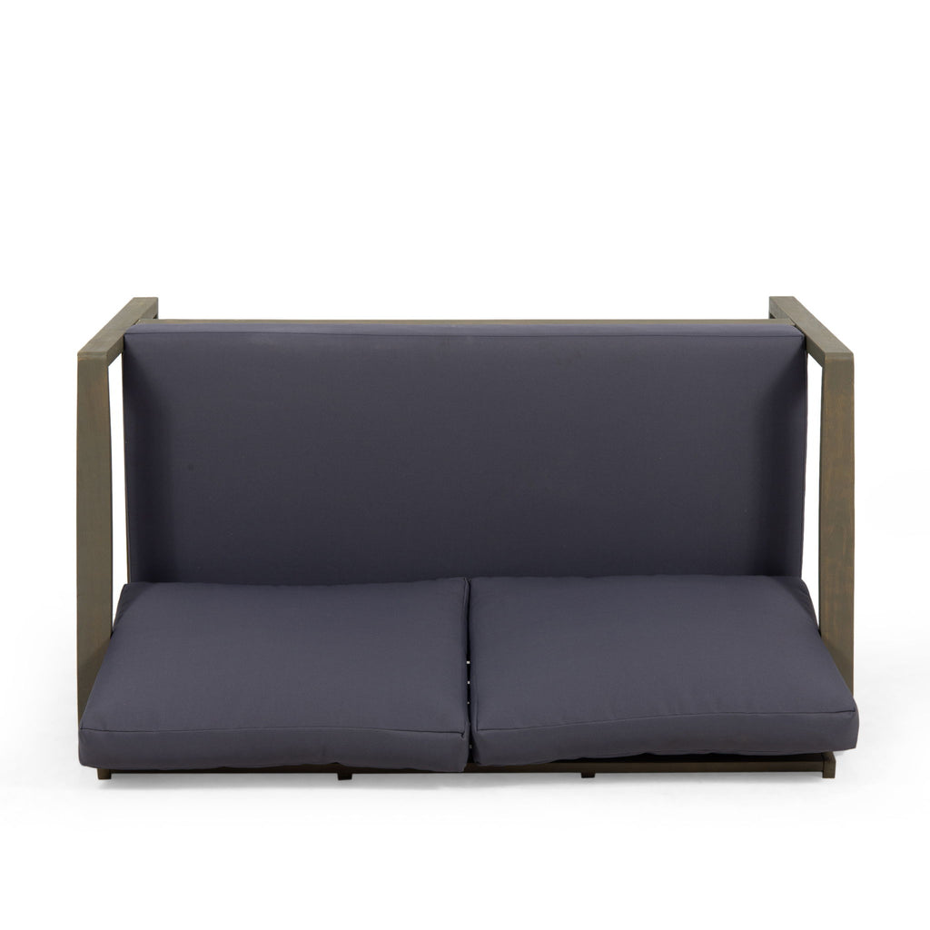 4 Person Outdoor Seating Group With Water Resistant Cushions