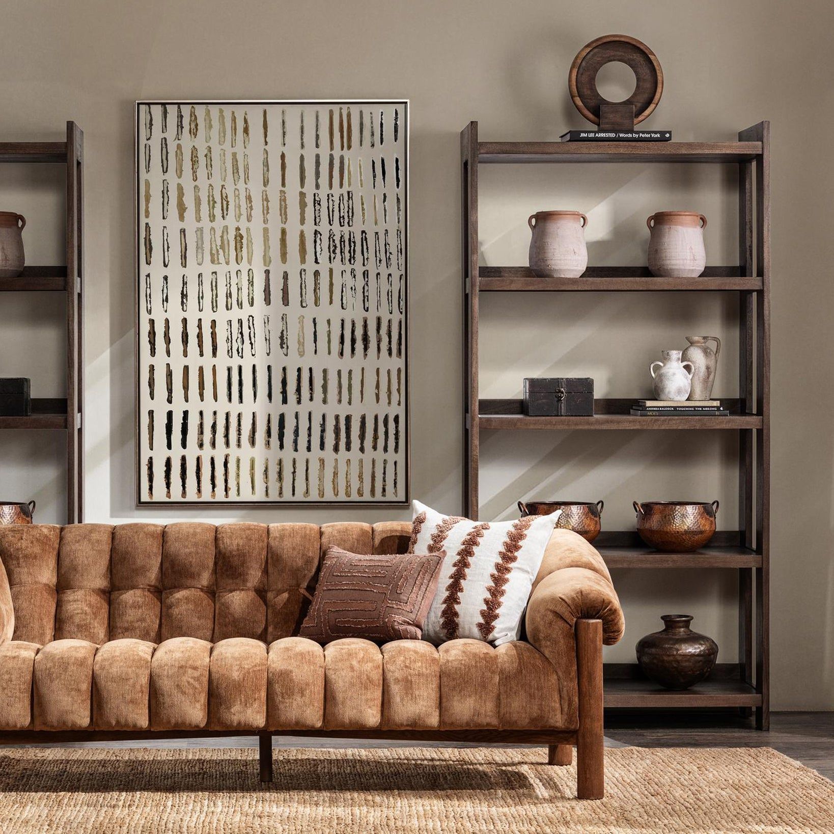 Marine - Bookcase - Cocoa Brown