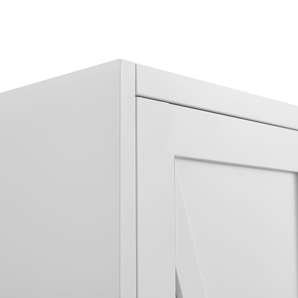 Adjustable 2 Door Storage Cabinet With Adjustable Shelves