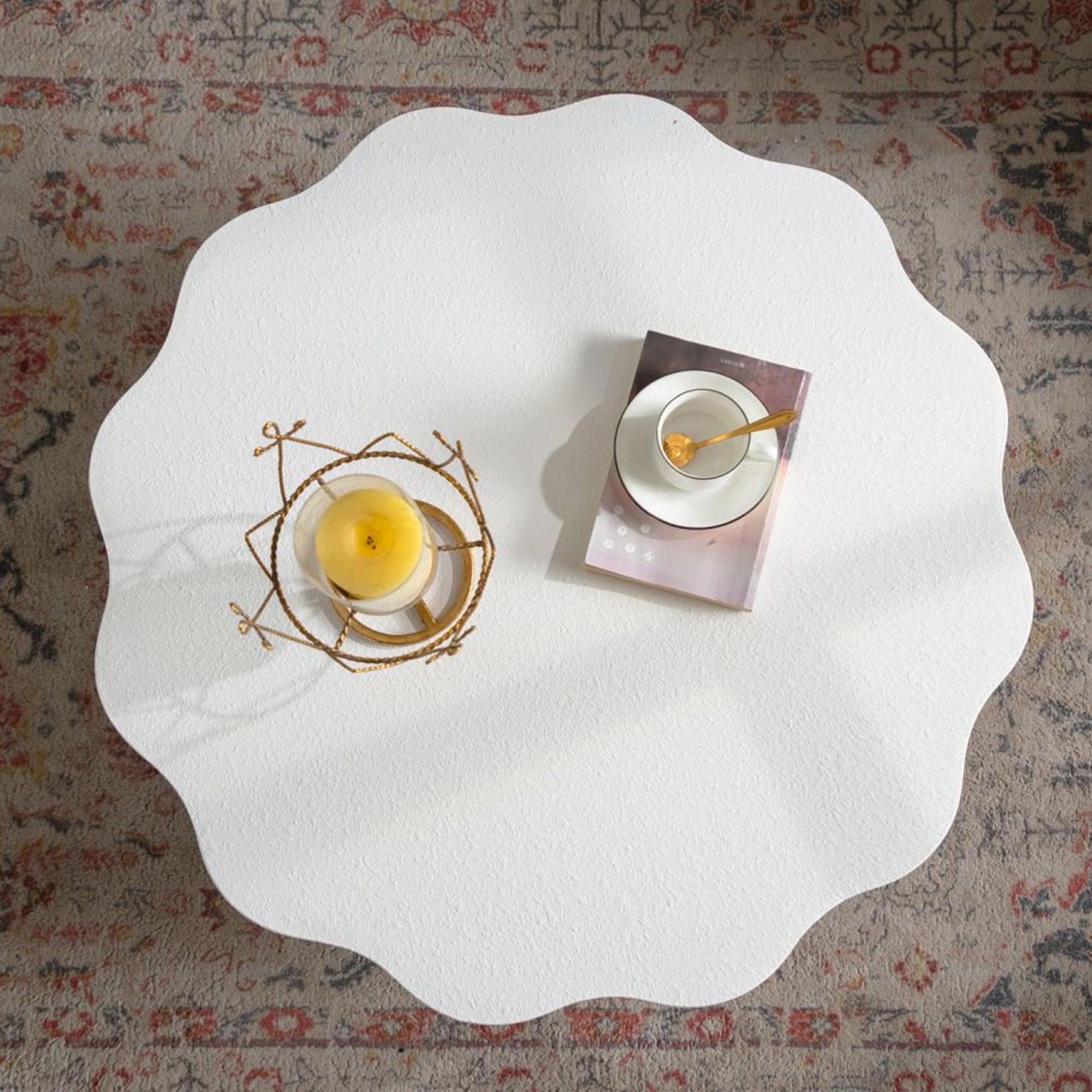 Scalloped Coffee Table
