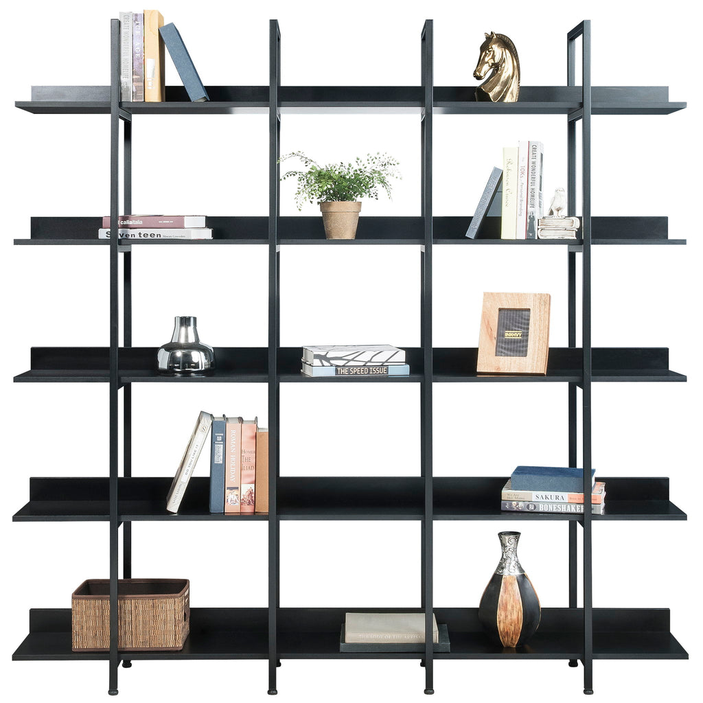 Vintage Industrial 5 Tier Bookcase