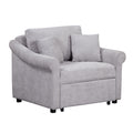 Convertible Sleeper Chair With Adjustable Backrest