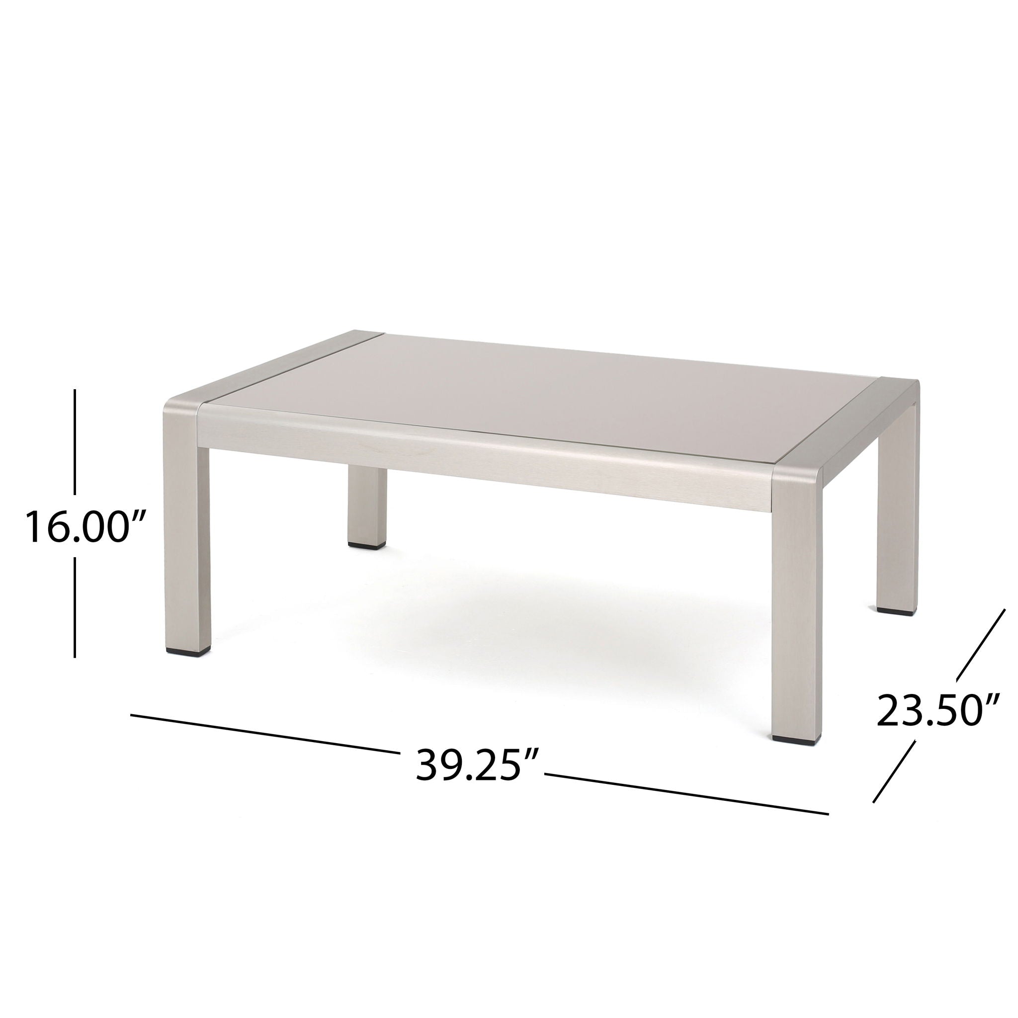 Cape Coral - 4 Pieces Outdoor Patio Chat Set