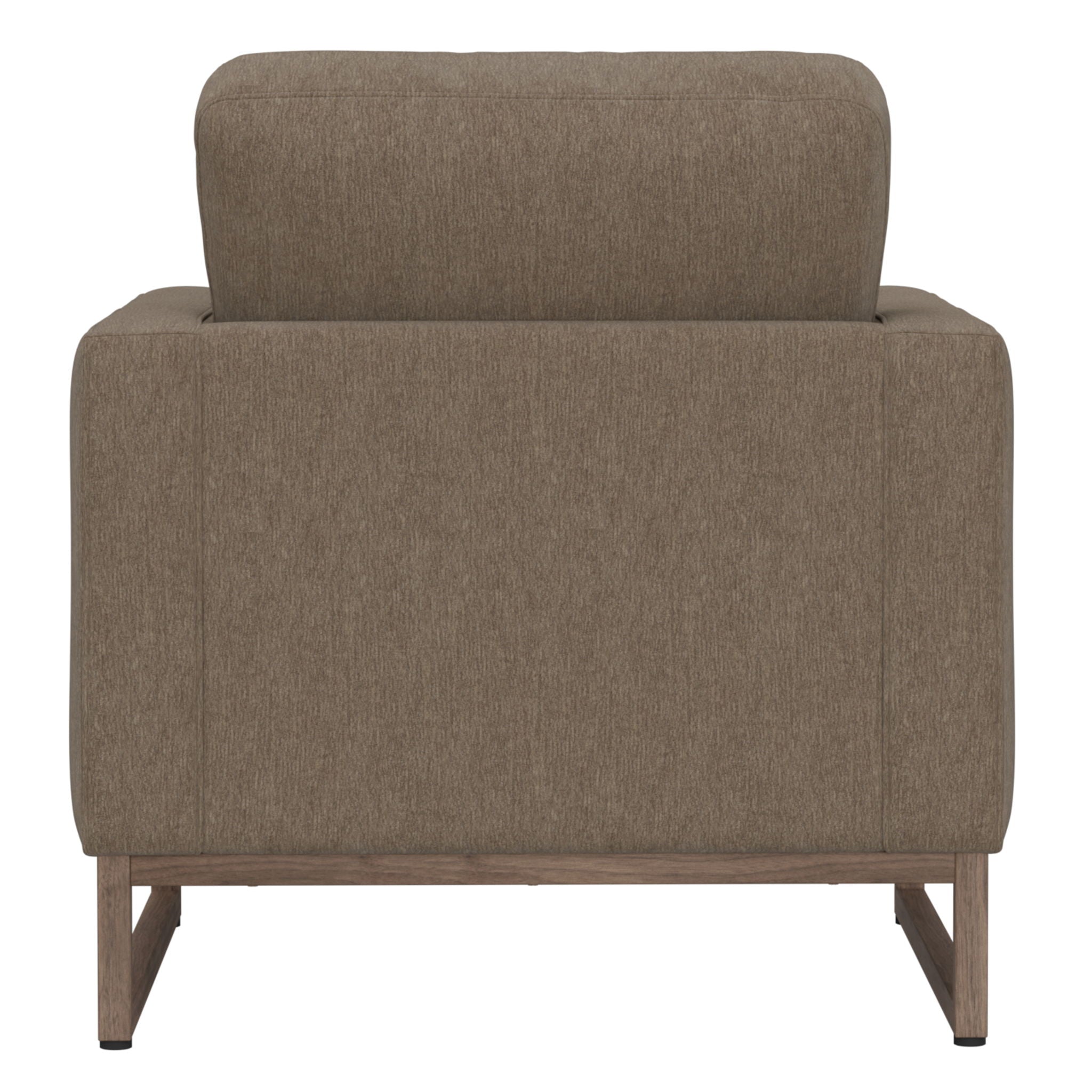 Accent Chair With Track Arm Design