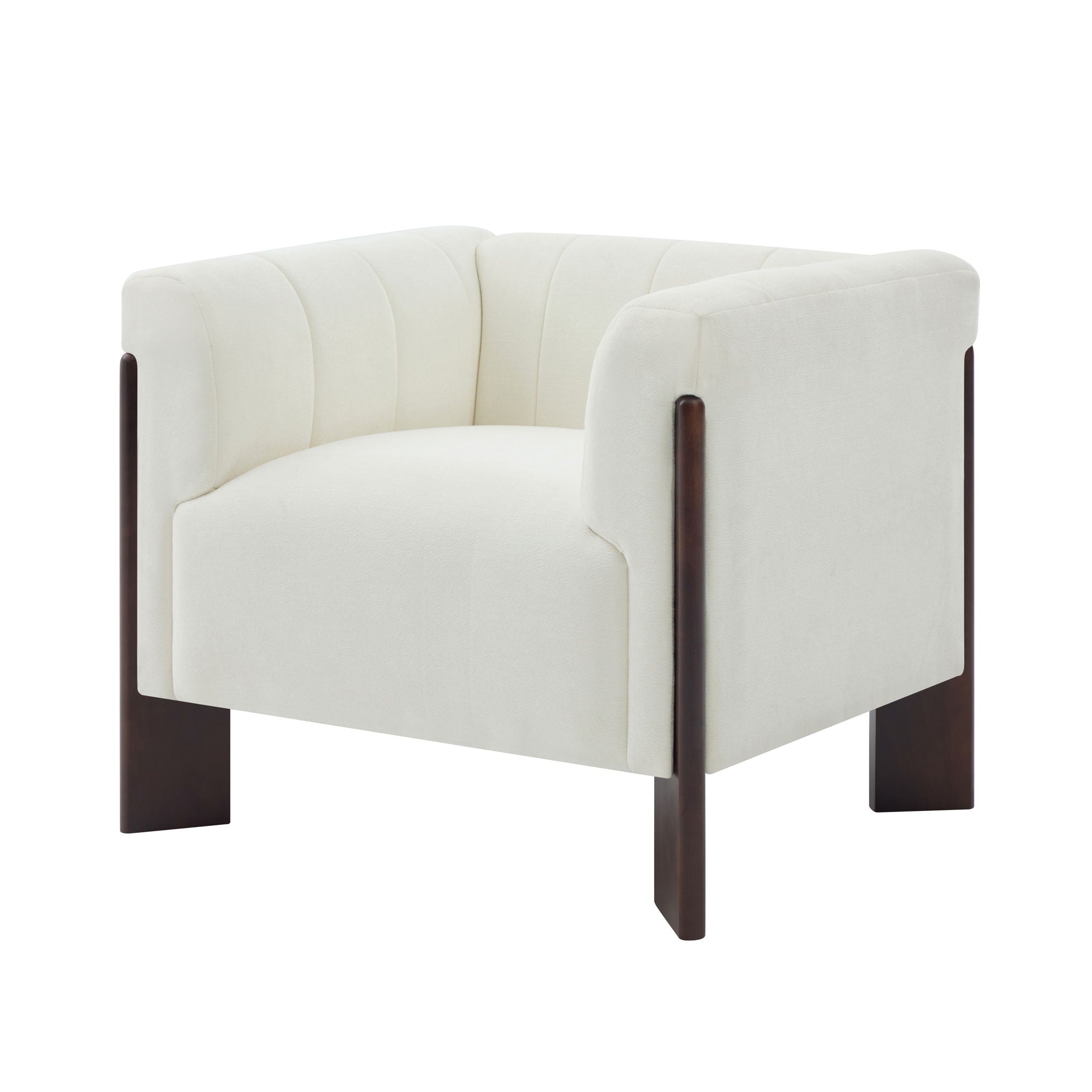 Accent Chair With Tight Back For Living Room