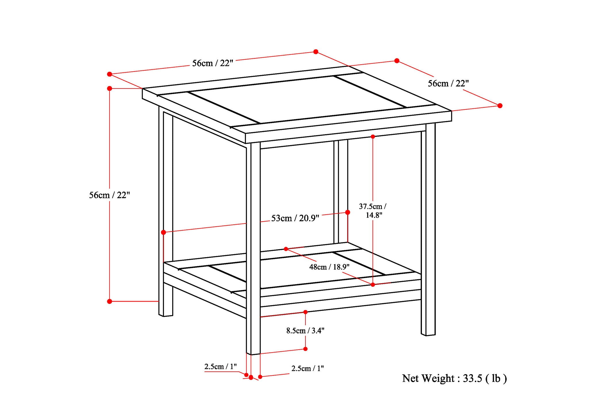 Skyler - Handcrafted Table
