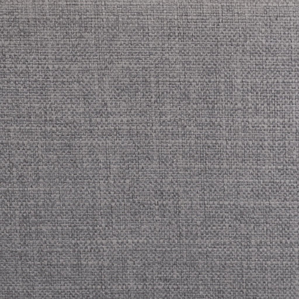 California King Upholstered Panel Bed With Tufted Headboard - Gray