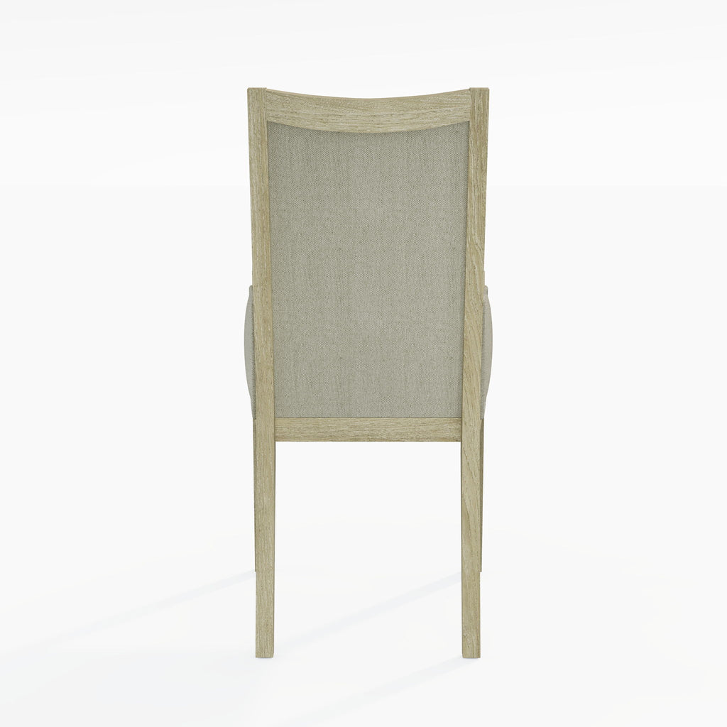 Adeline - Upholstered Arm Chair - Natural Wood Wash
