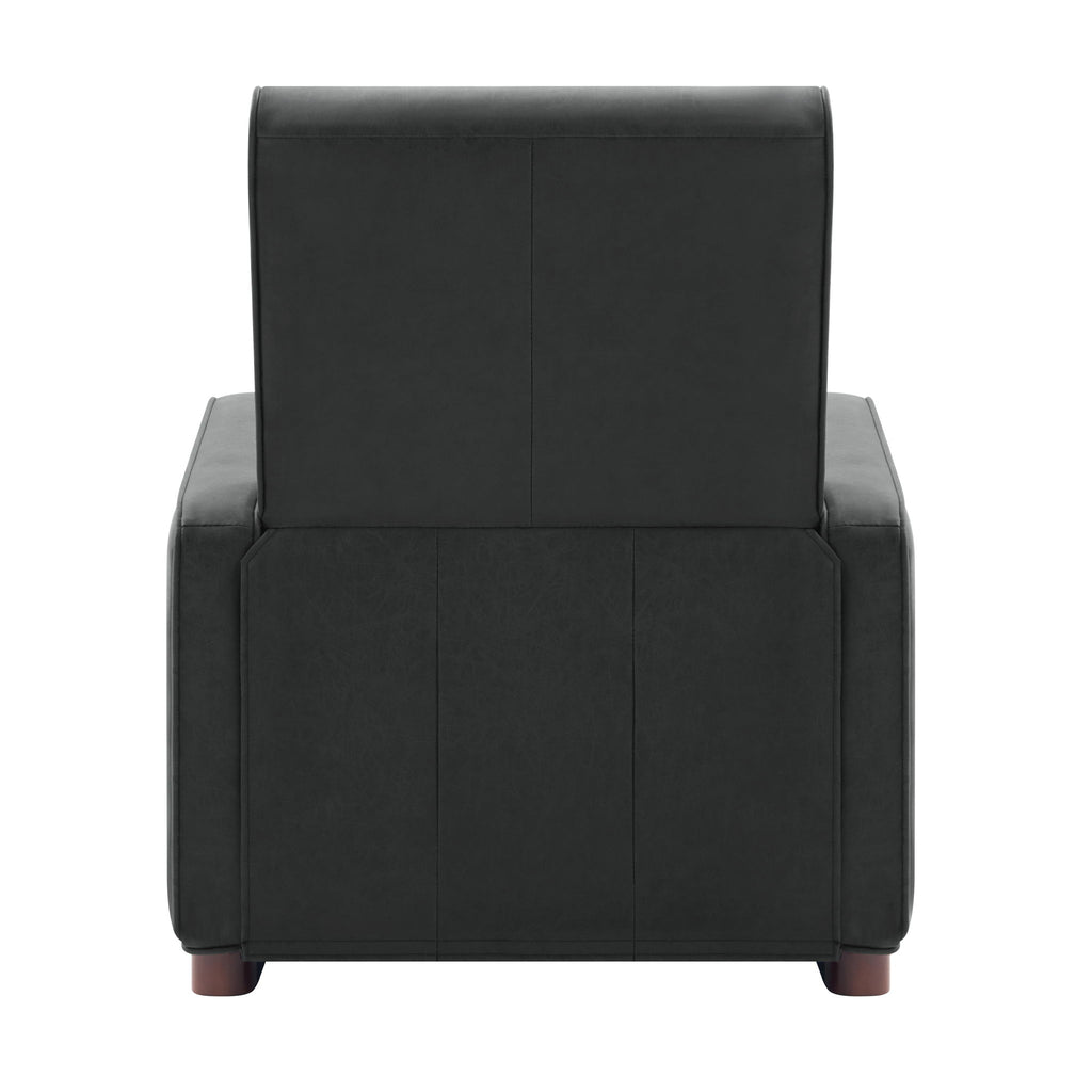 Manual Recliner Chair, 2 Position With 160° Adjustable Backrest For Living Room