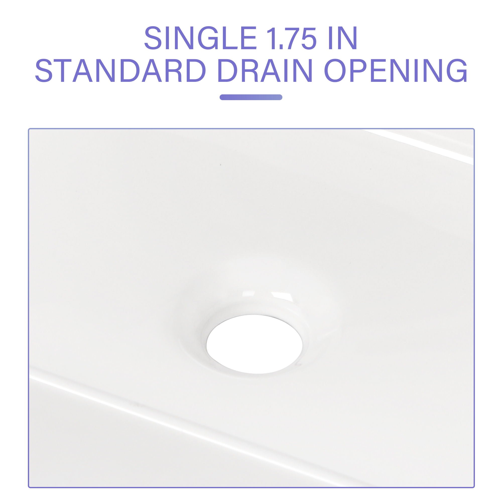 Modern European Design Ceramic Rectangular Vessel Bathroom Sink