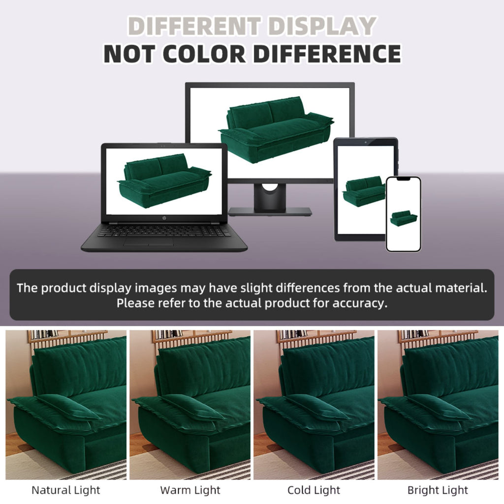 Queen Pull Out 3 In 1 Convertible Sleeper Sofa, Multi-Functional