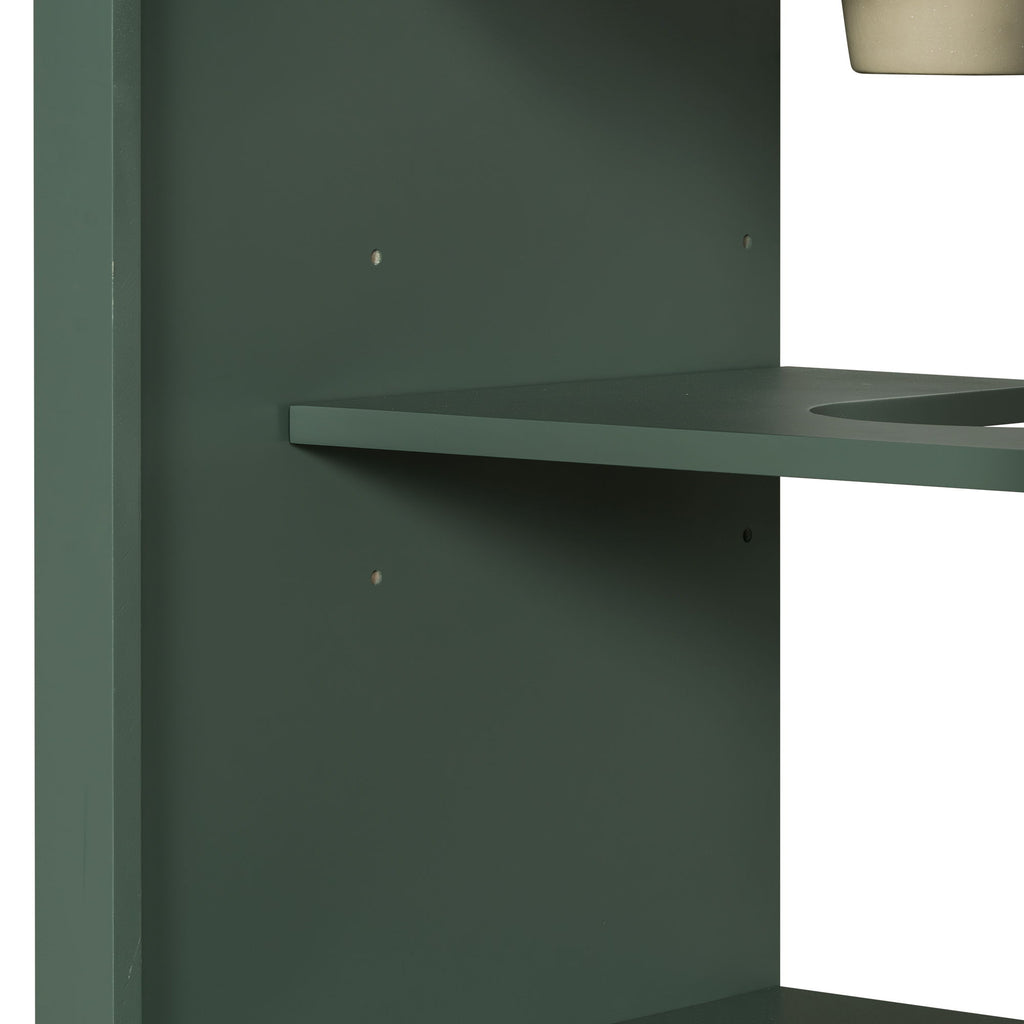 Bathroom Vanity With Sink, Soft Close Door, Adjustable U-Shaped Shelf