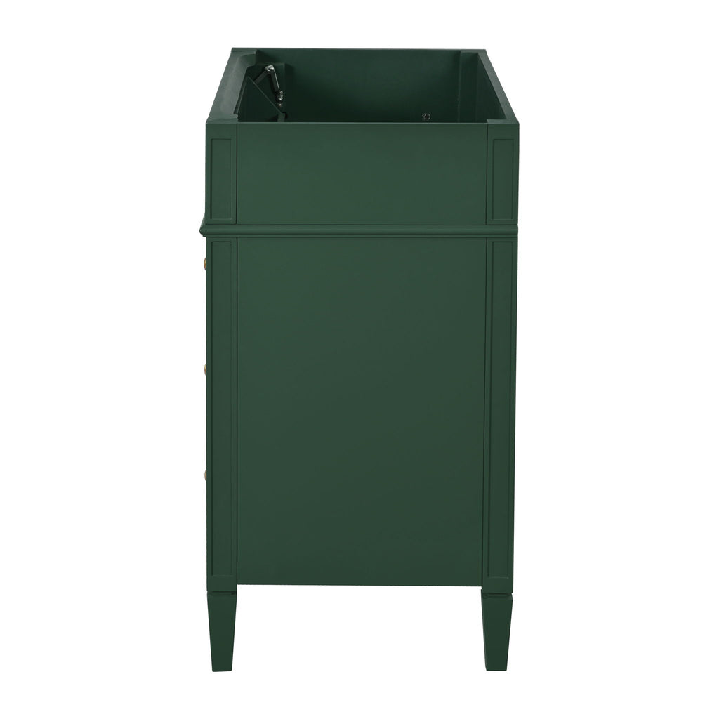 Bathroom Vanity With 2 Drawers And Tip-Out Drawer, Storage Cabinet