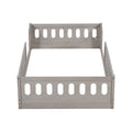 Platform Bed With Guardrail