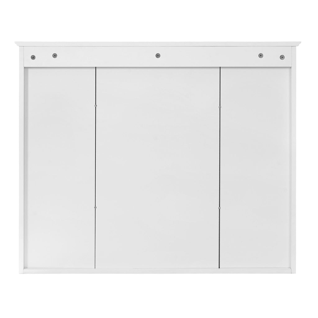 Modern Wall Mounted Medicine Cabinet With Adjustable Shelves, Soft Close Doors, High Define Mirror