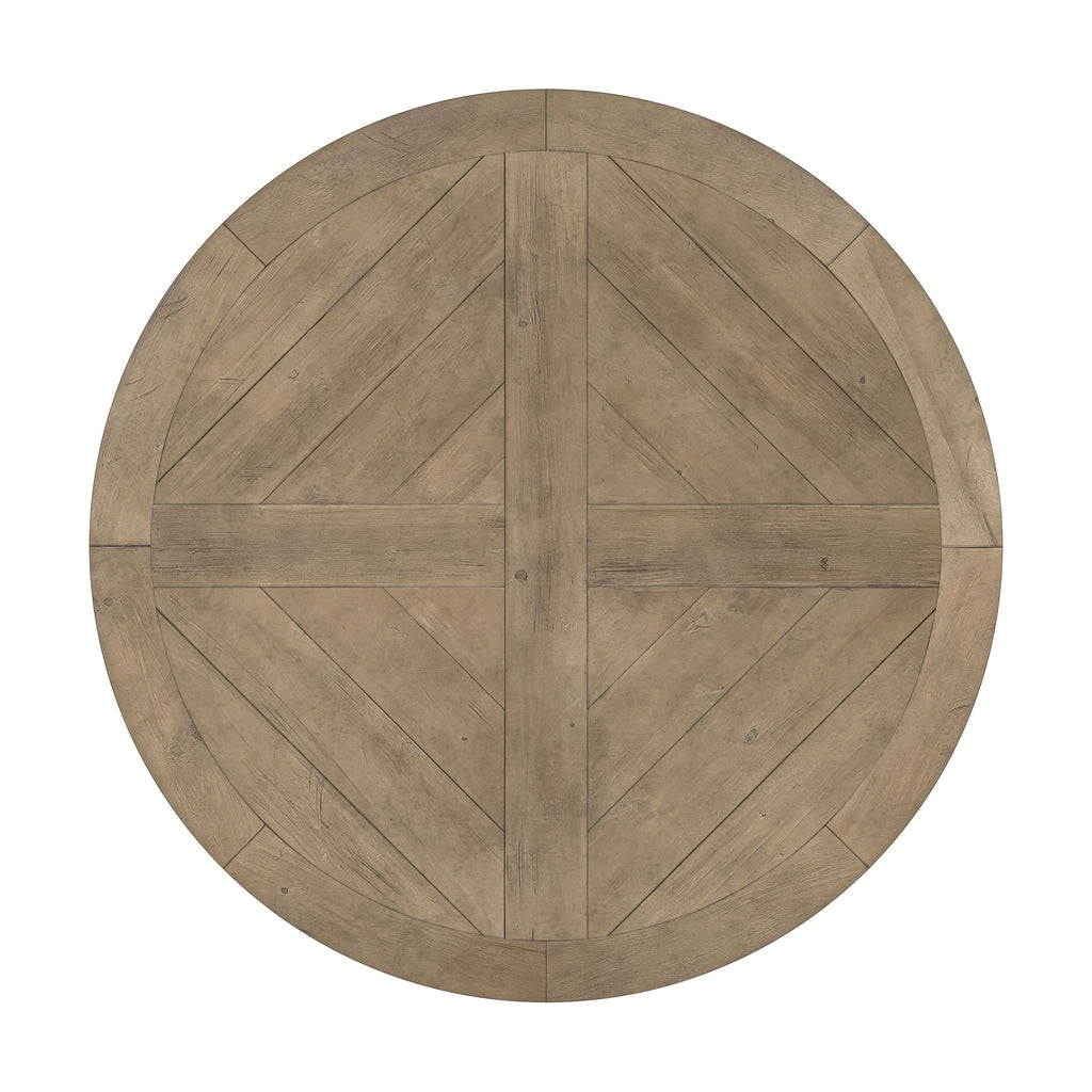 Round Dining Table Set With Upholstered Chairs
