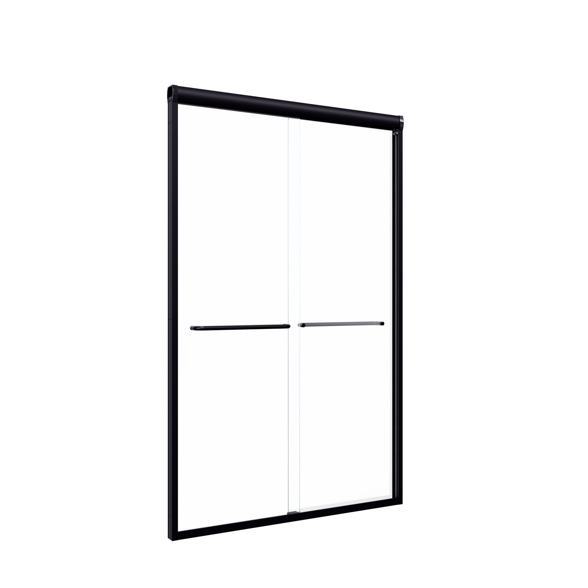 Modern Semi Frameless Double Sliding Shower Door