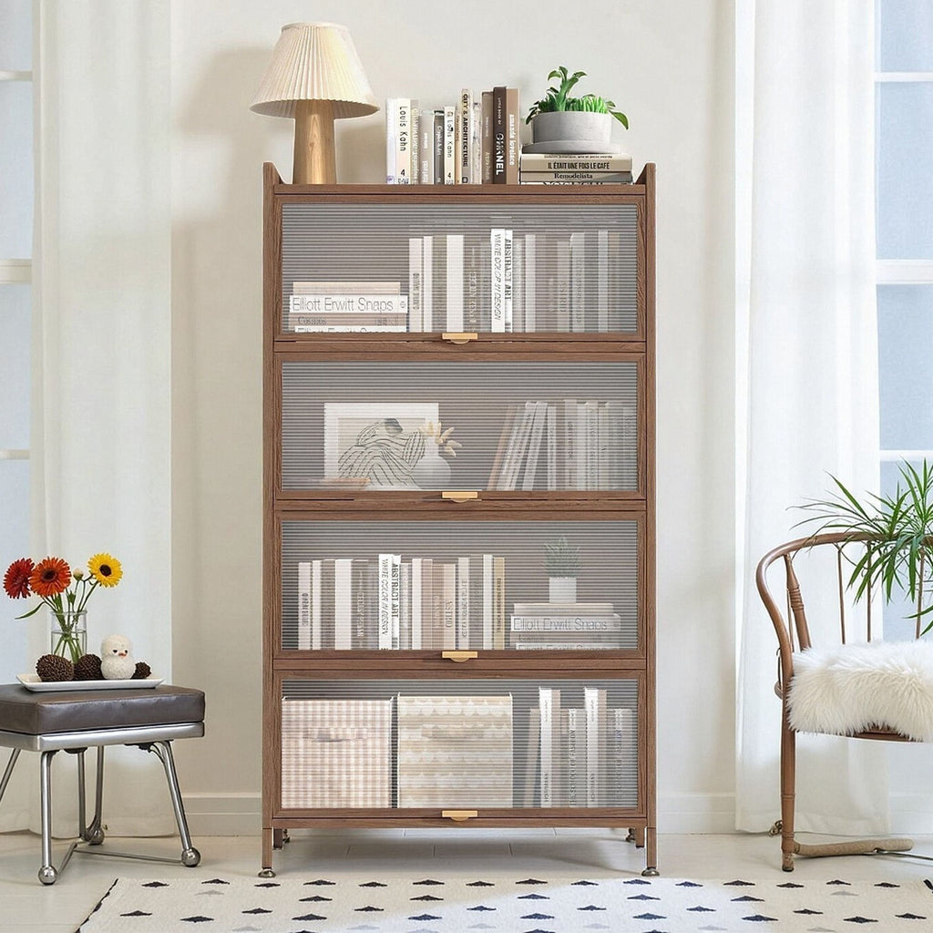 Flip Doors Cabinet, With Ample Storage Space
