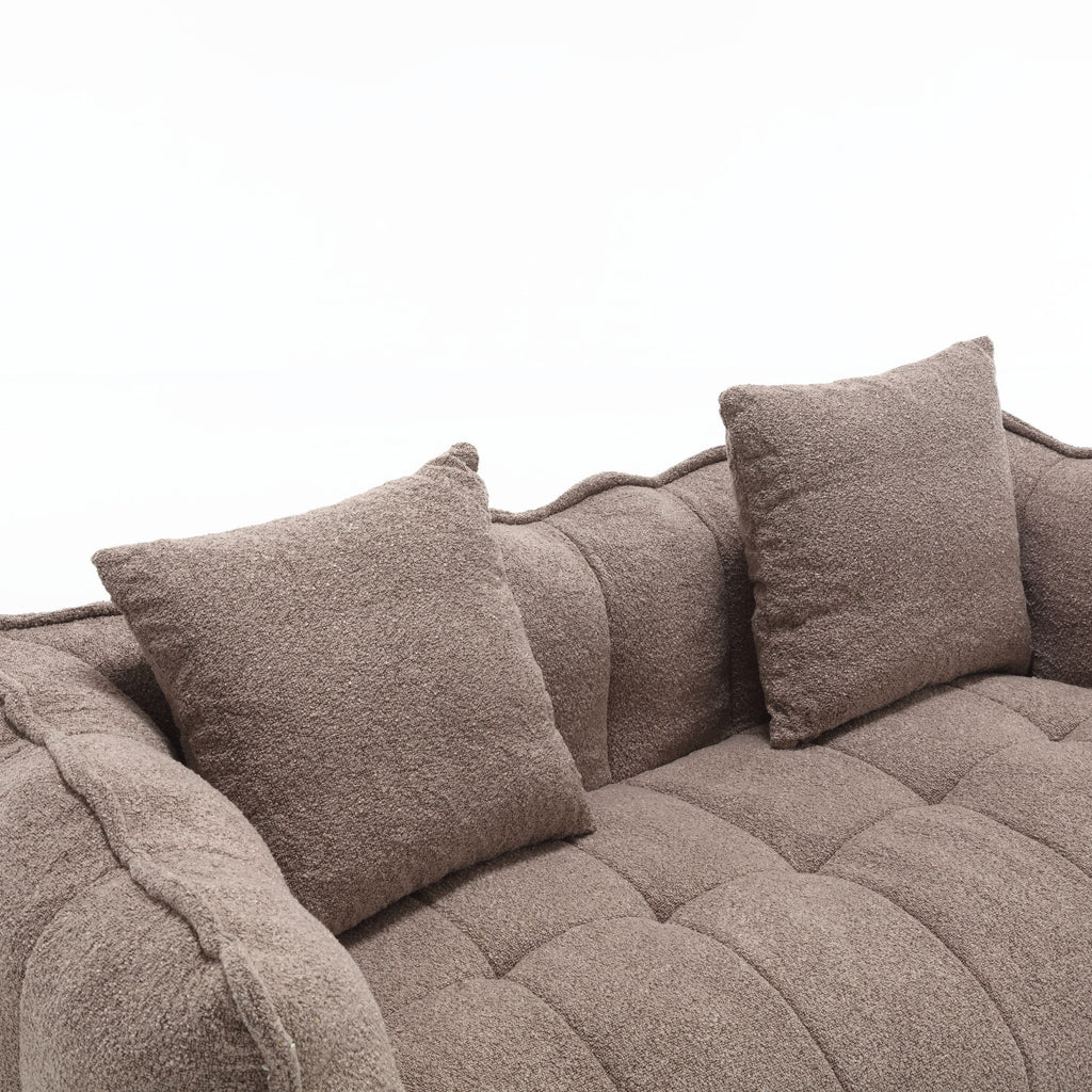 Cozy Beanbag Chair With High Resilience Foam Core For 2