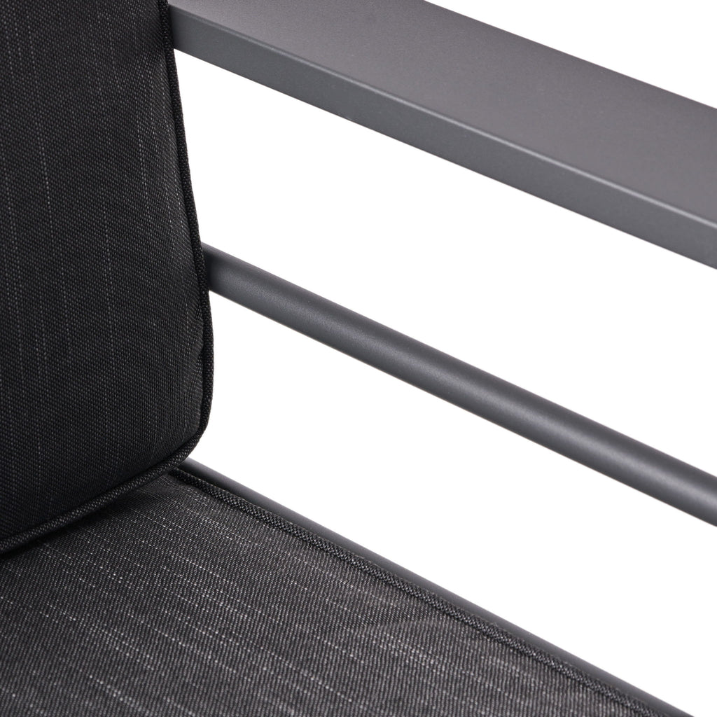 Cape Coral - Club Chair - Dark Gray