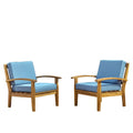 Shynel - Outdoor Seating Group With Cushions 4 Person Comfortable Design - Teak
