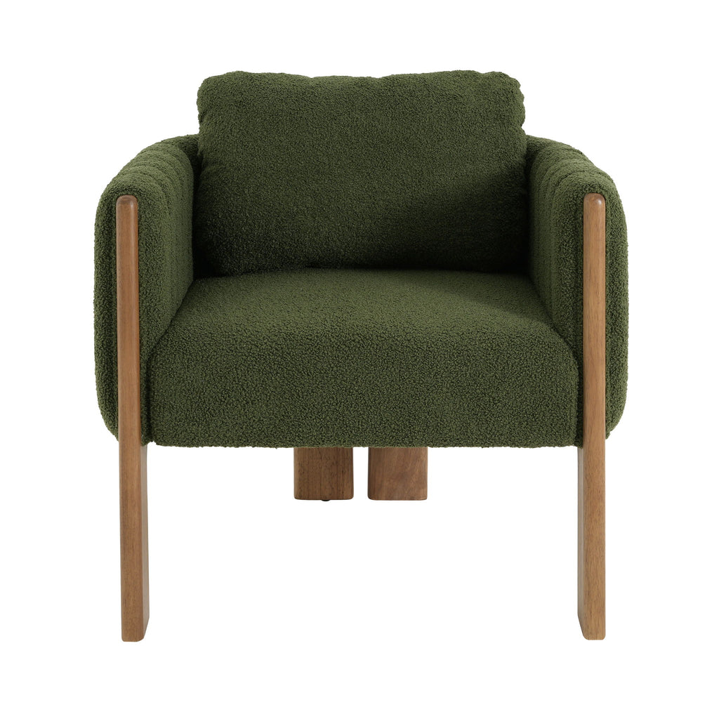 Upholstered Dining Chair With Vertical Channel Tufting