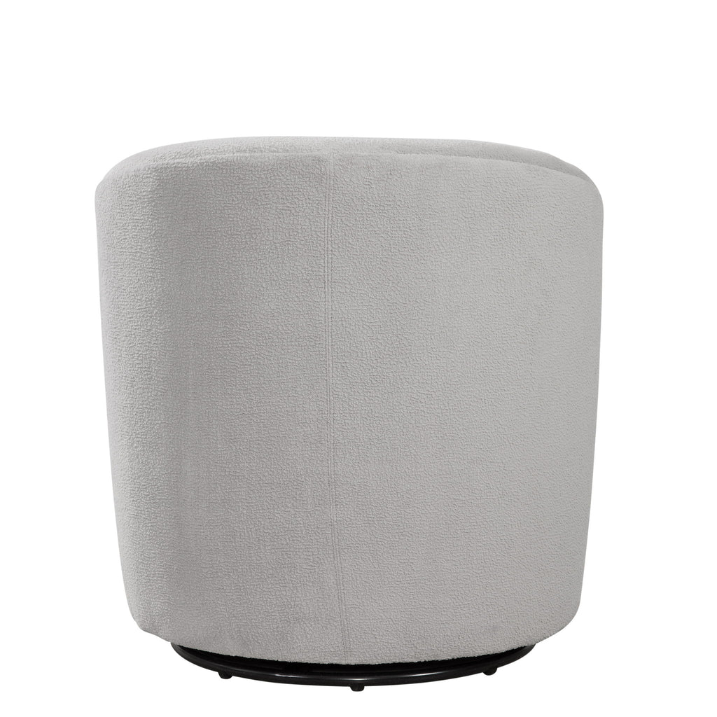 Oaklynn - Barrel Style Swivel Accent Chair