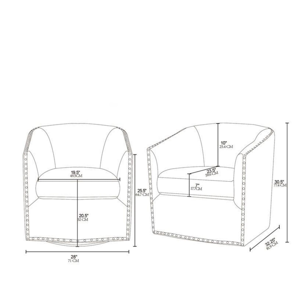Luxurious Chair With 360 Degree Rotation
