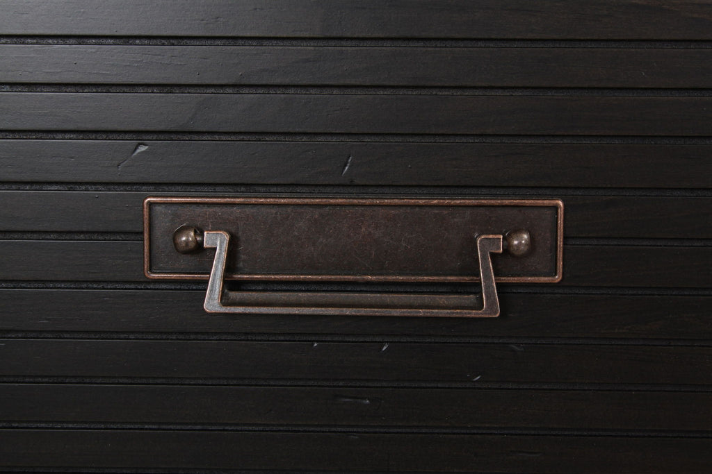 5 Drawer Chest, 2 Tone - Brown