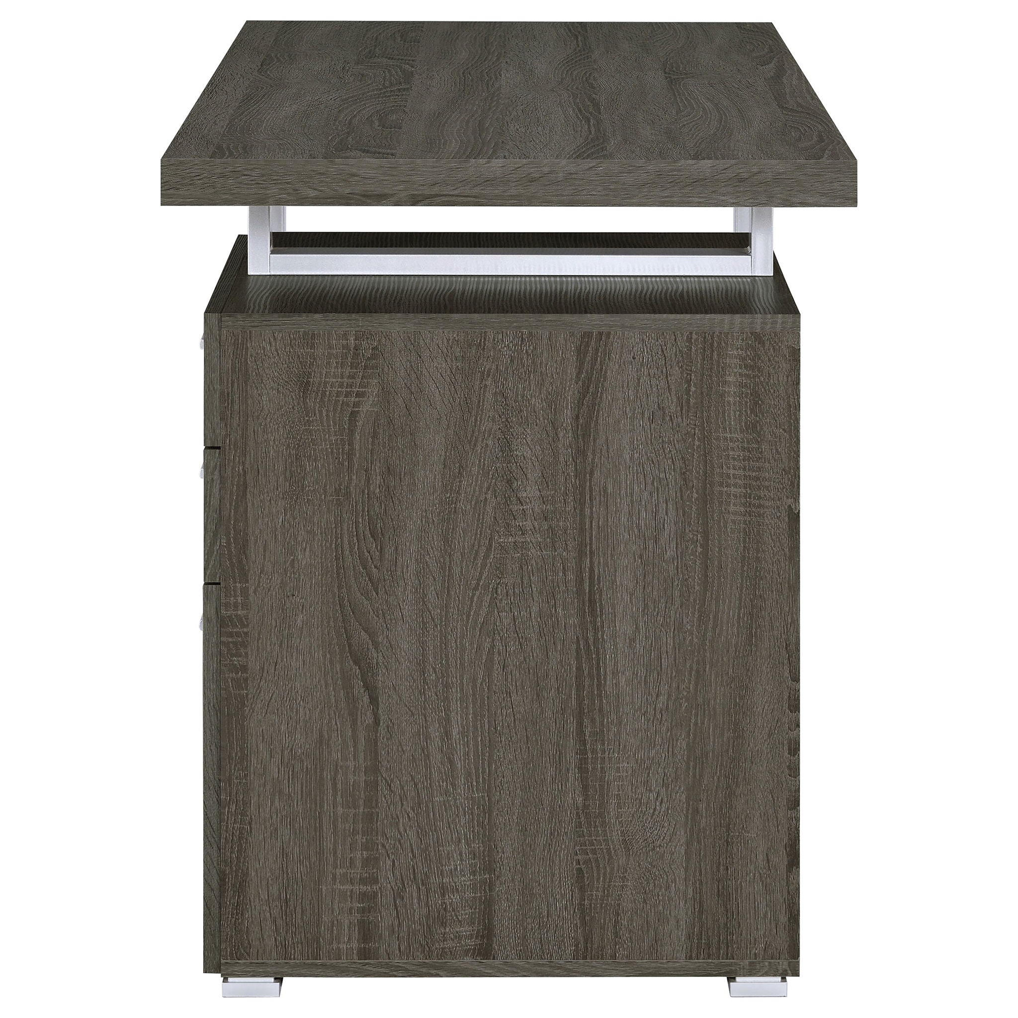 3 Drawer Reversible Office Desk