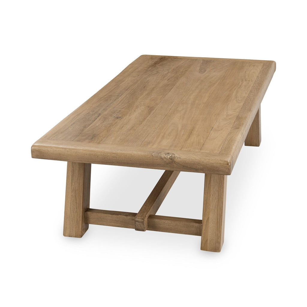 Valen - Reclaimed Wood Coffee Table - Sand Washed