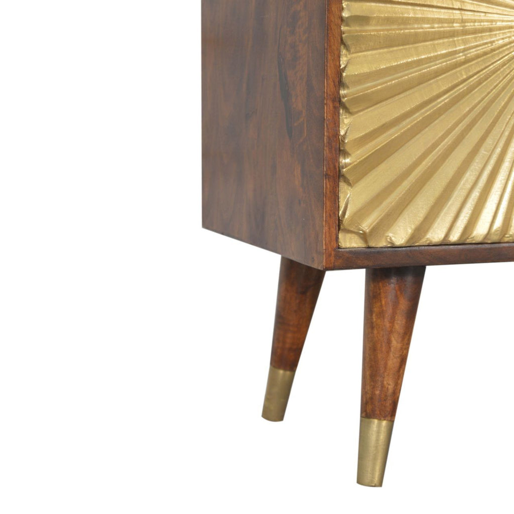 Manila - Sideboard, 3 Drawer - Chestnut