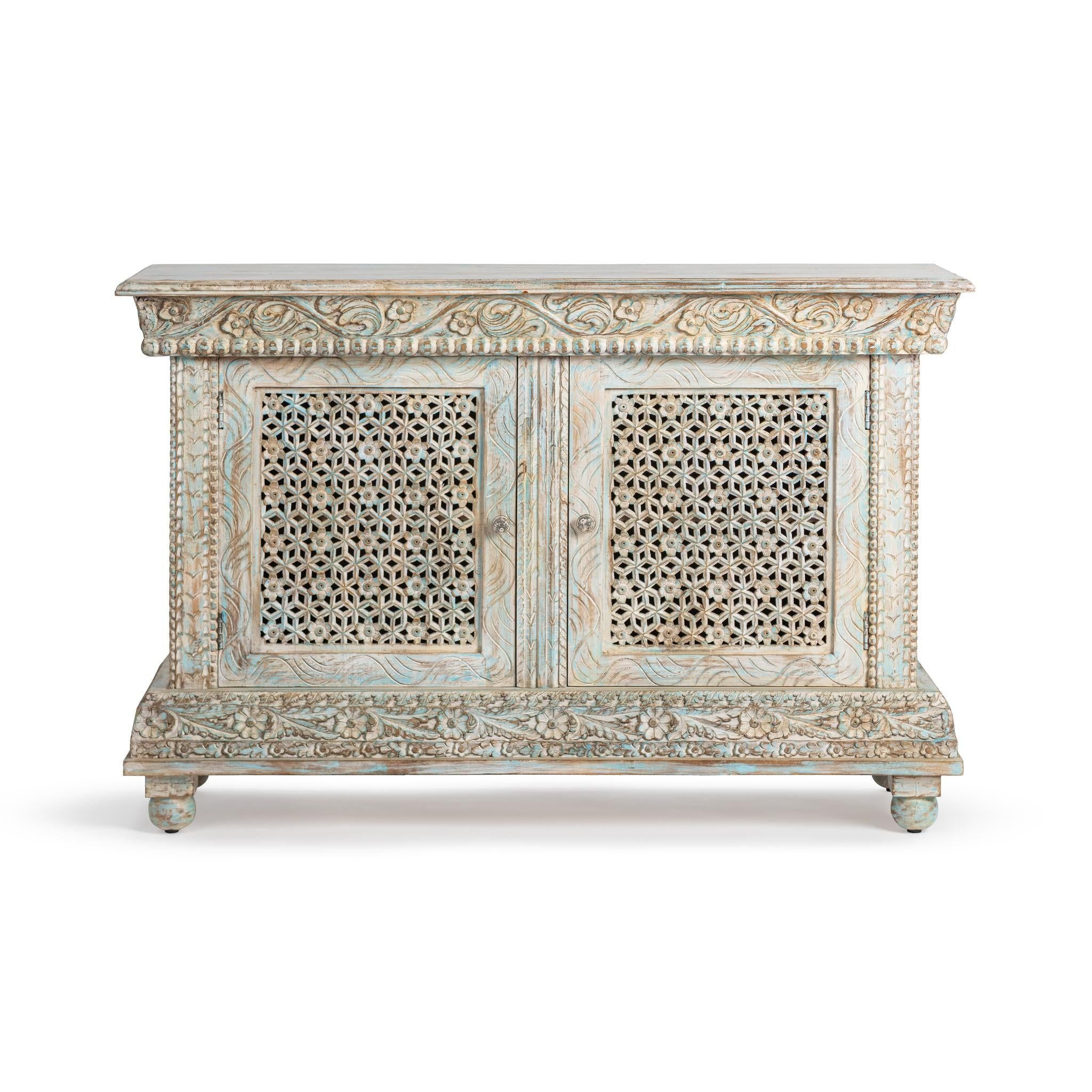 Beth - 2 Door Cabinet - Seaside Blue