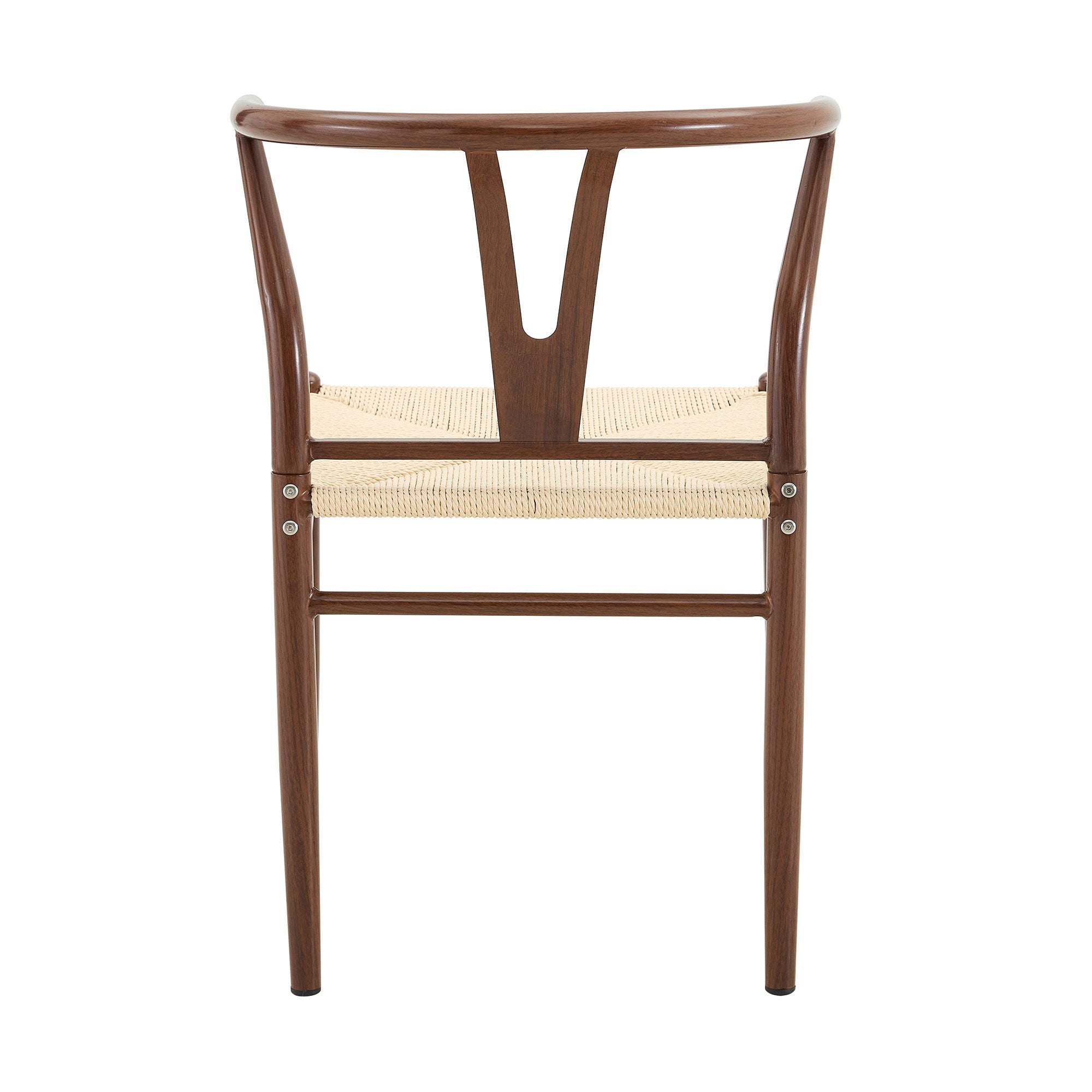 Wesborn - Y Shaped Medieval Armchair For Dining Table (Set of 2) - Brown