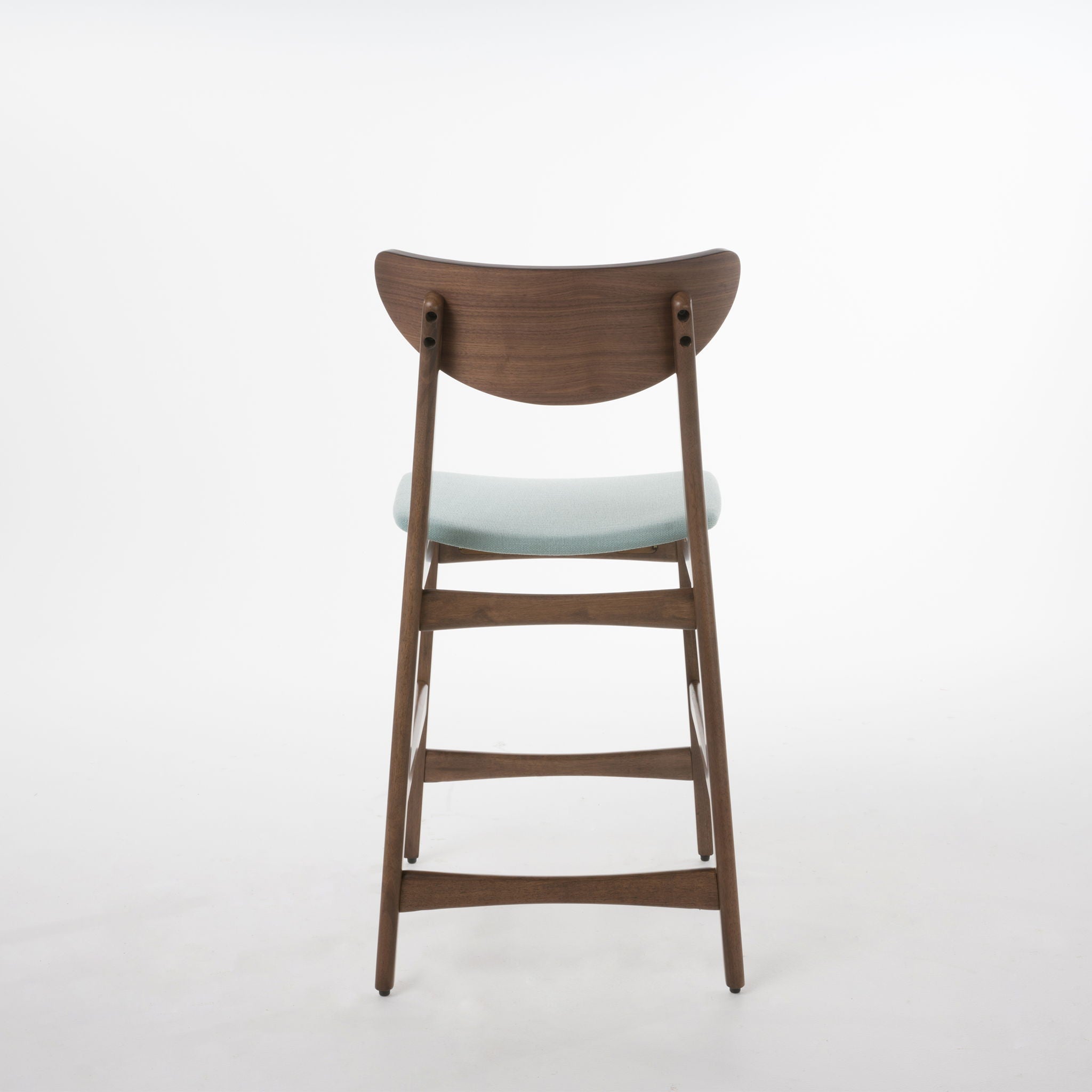 Elegant Counter Height Chair With Cushioned Seat