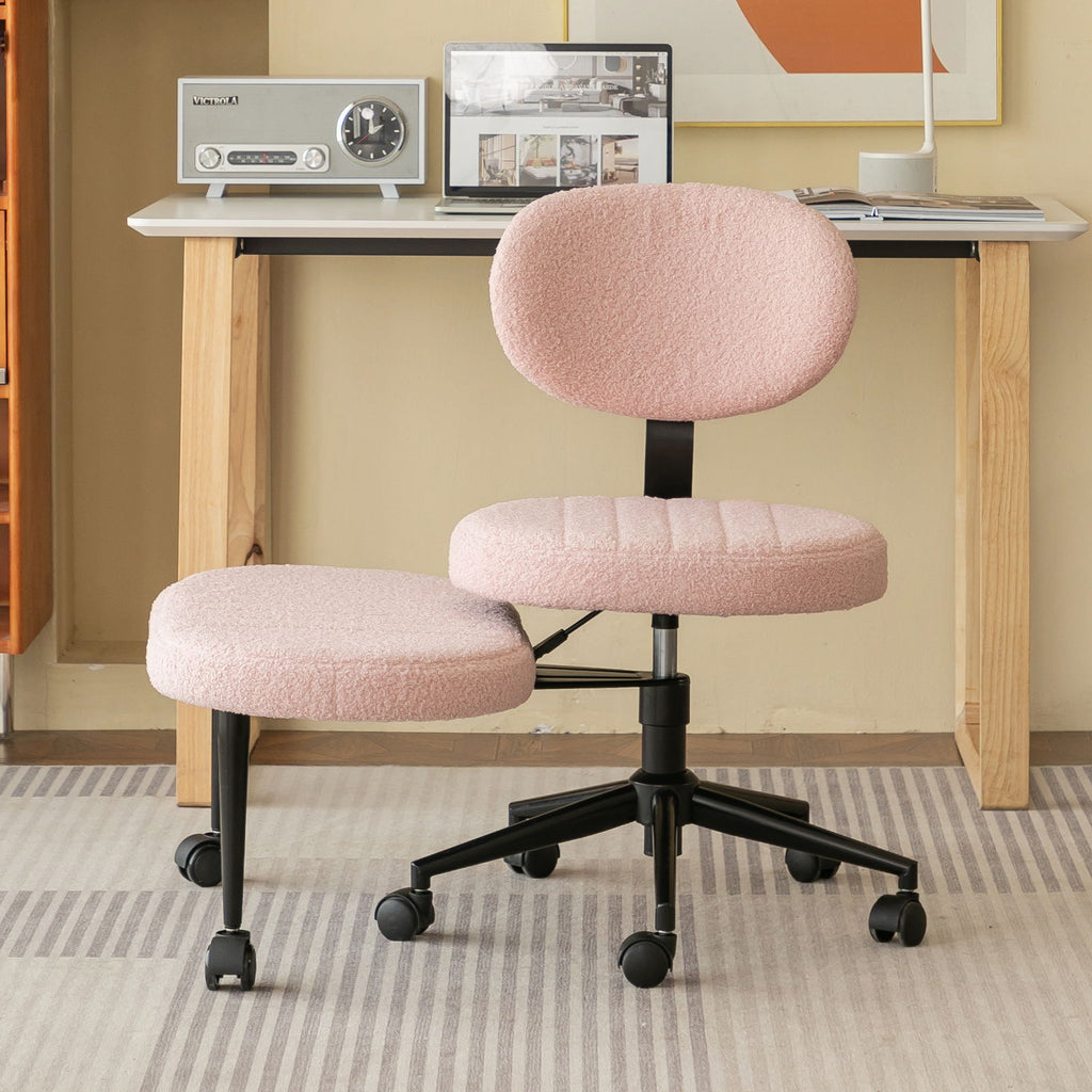 Ergonomic Cross Legged Office Chair With Back Support
