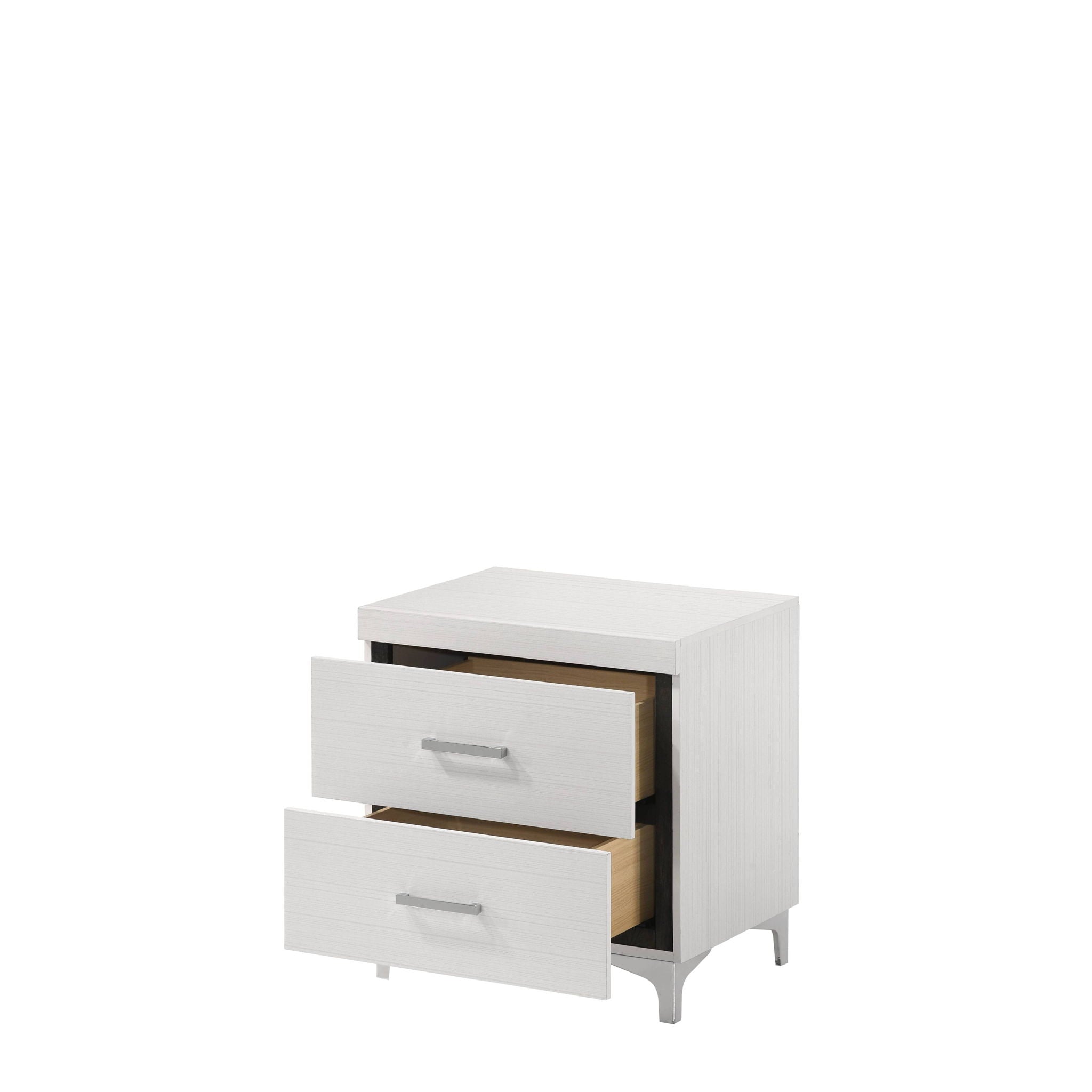 Casilda - Nightstand With Dovetail Drawers - White